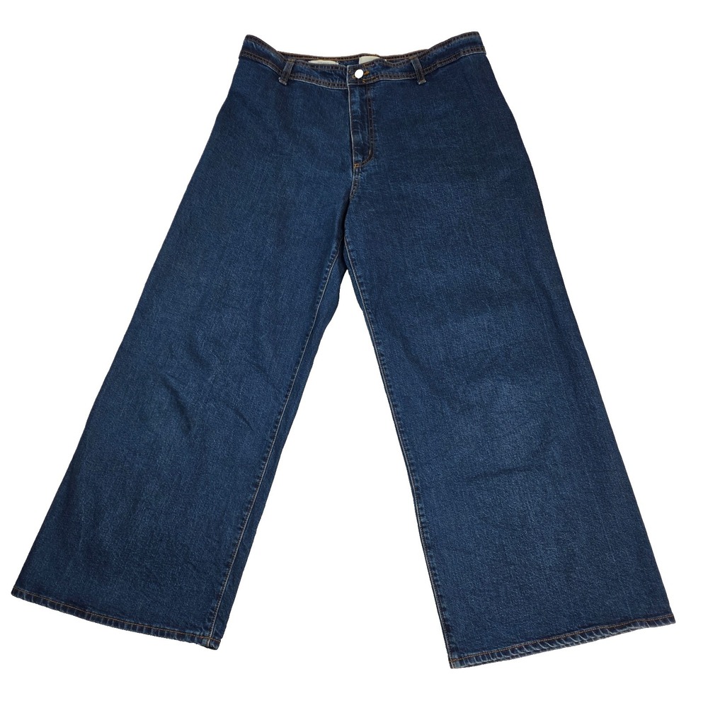 Universal Thread Sailor Wide Leg High Rise Stretch Mom Jeans - Womens‎ 14R